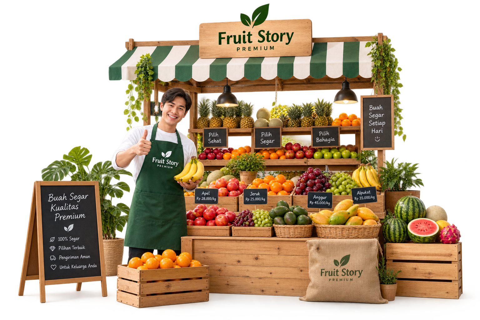 Buah segar Fruit Story Premium
